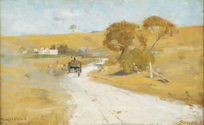In Templestowe door Arthur Streeton